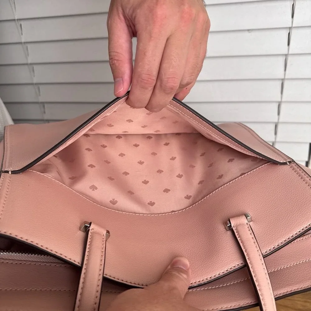 Kate Spade Patterson Drive Geraldine Satchel Pink Leather Bag